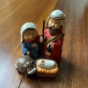 Holy Family / Nativity Resin Figurine